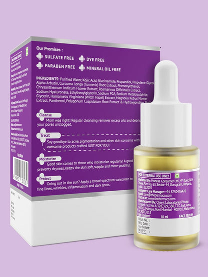 The-Derma-Co-2%-Kojic-Acid-Face-Serum-I-With-1%-Alpha-Arbutin-&-Niacinamide-I-For-Dark-Spots