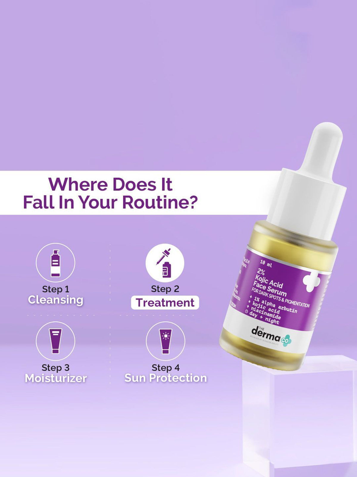 The-Derma-Co-2%-Kojic-Acid-Face-Serum-I-With-1%-Alpha-Arbutin-&-Niacinamide-I-For-Dark-Spots
