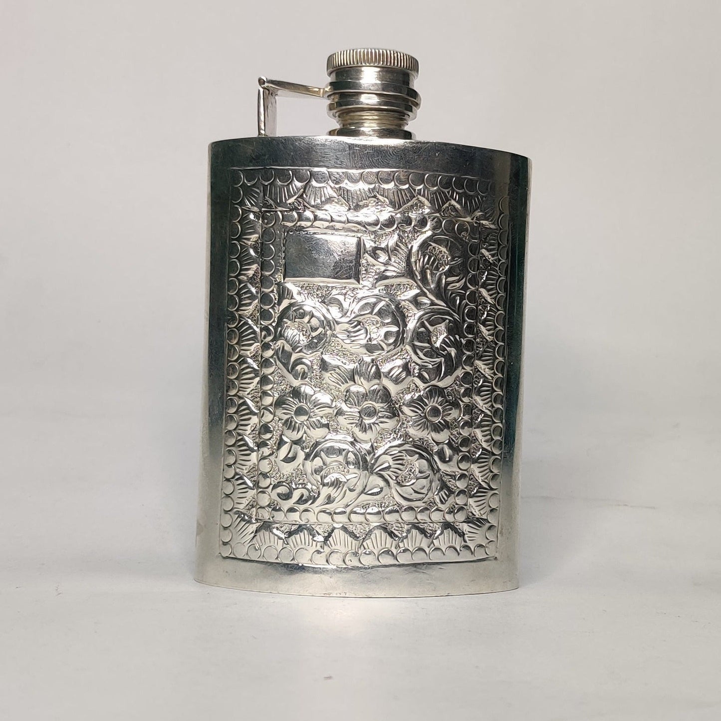 Pure Silver Hip Flask