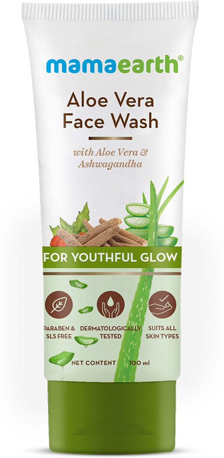 Mamaearth-Aloe-Vera-Face-Wash-for-Youthful-Glow-with-Ashwagandha