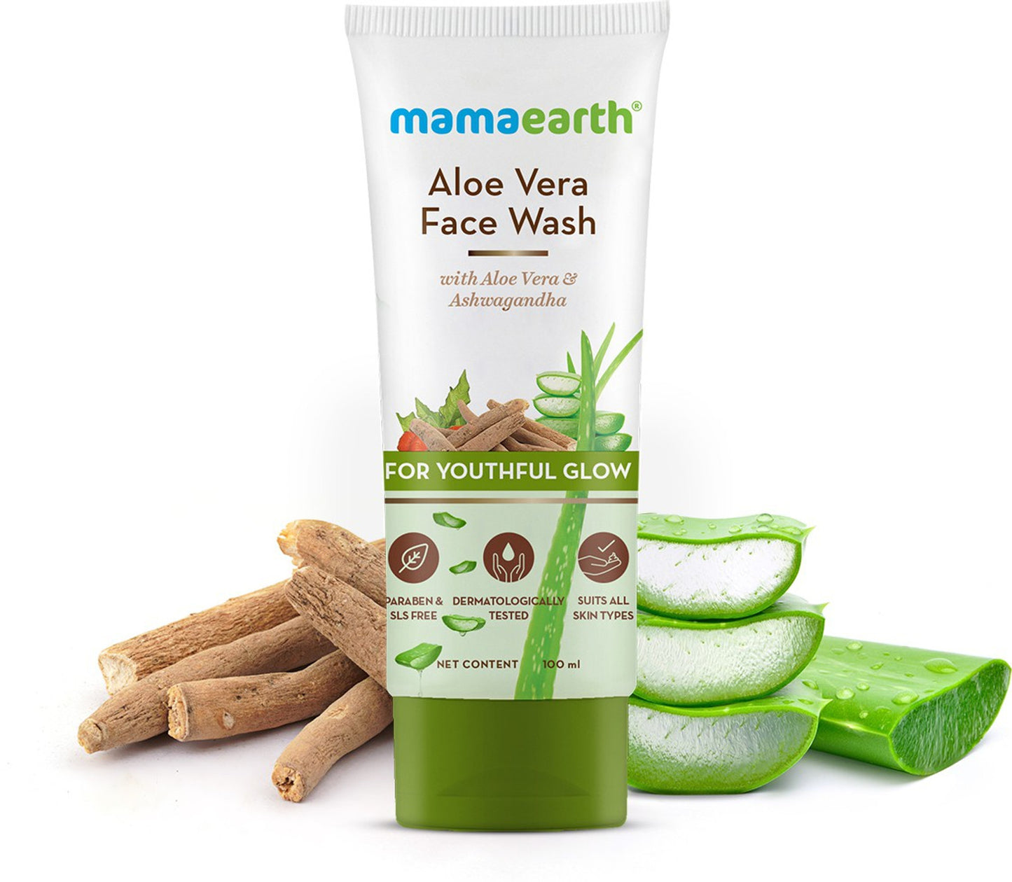 Mamaearth-Aloe-Vera-Face-Wash-for-Youthful-Glow-with-Ashwagandha