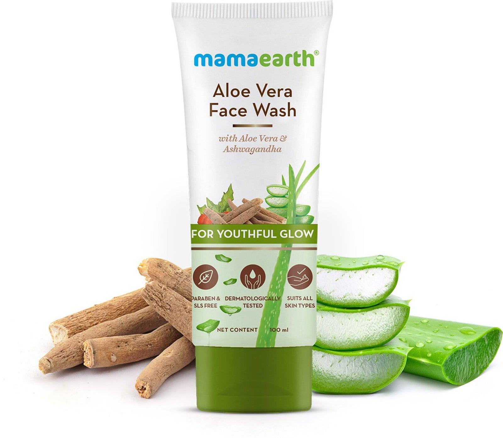 Mamaearth-Aloe-Vera-Face-Wash-for-Youthful-Glow-with-Ashwagandha