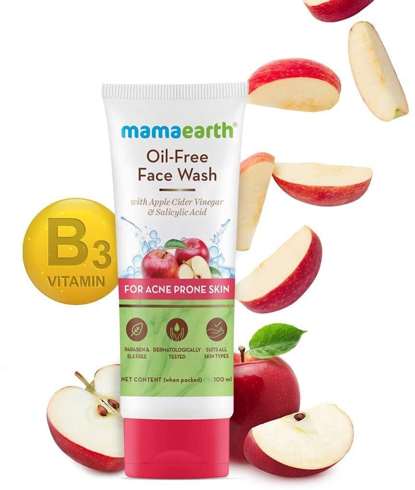 Mamaearth-Oil-Free-Face-Wash-for-Oily-Skin-with-Apple-Cider-Vinegar-&-Salicylic-Acid