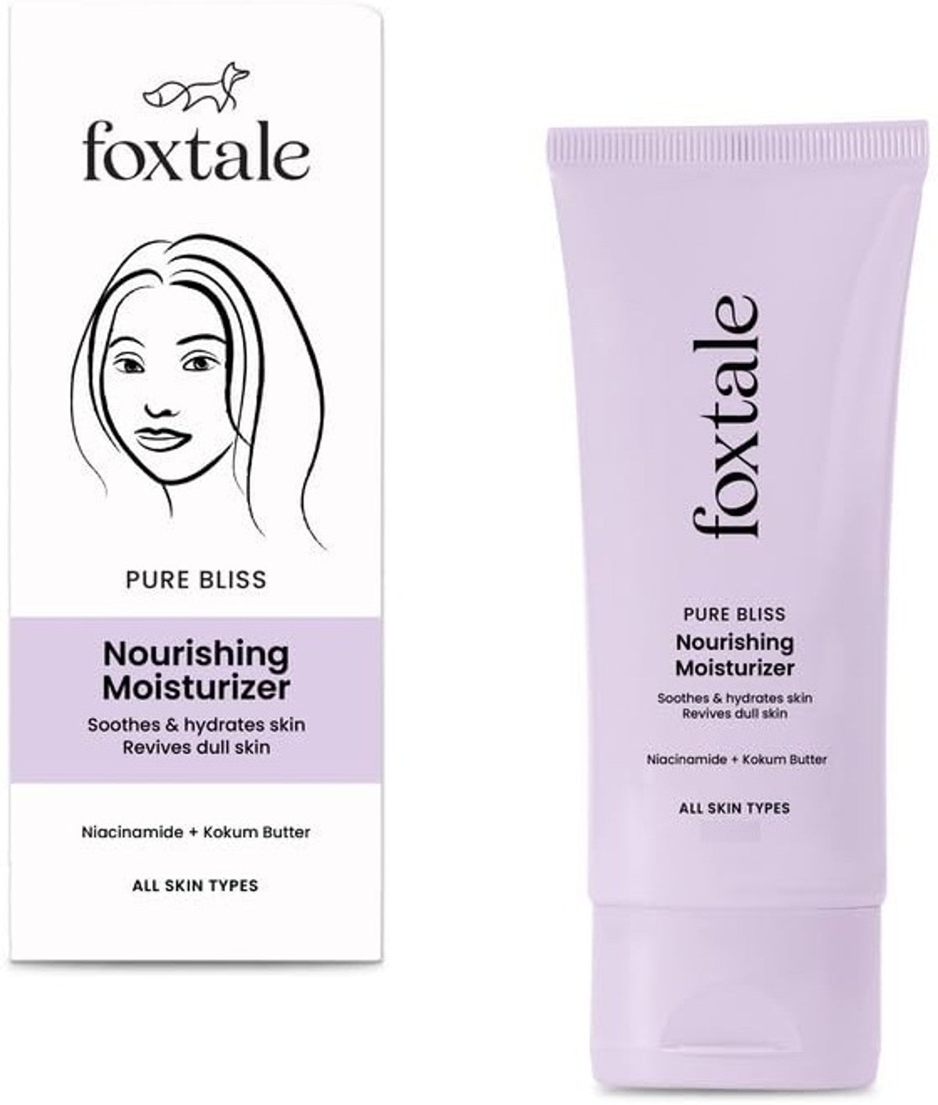 Foxtale Pure Bliss Nourishing Moisturiser – 100 ml