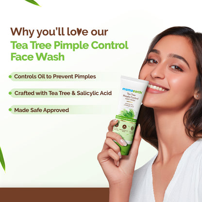 MamaEarth-Tea-Tree-Natural--for-Acne-&-Pimples-Removal-with-Neem-Face-Wash