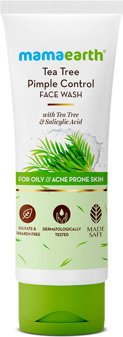 MamaEarth-Tea-Tree-Natural--for-Acne-&-Pimples-Removal-with-Neem-Face-Wash