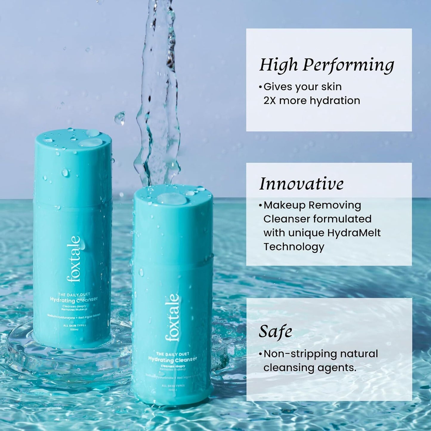 Foxtale The Daily Duet Hydrating Cleanser