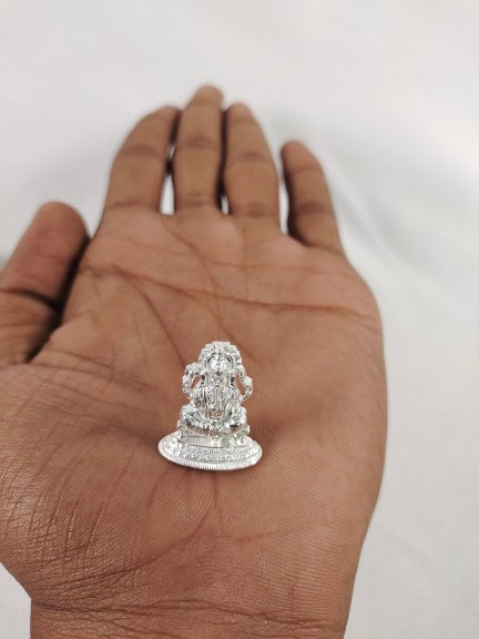 Pure Silver Ganesh 1 pcs