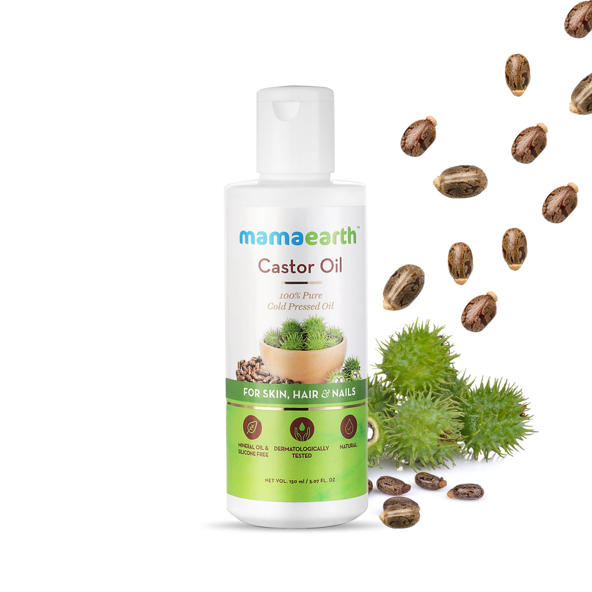 Mamaearth Purre Castor Oil 150 ml