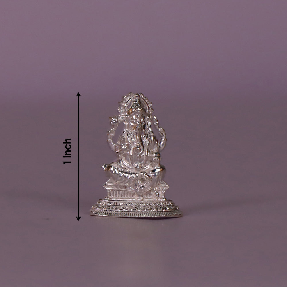 Pure Silver Ganesh 1 pcs