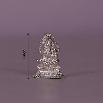 Pure Silver Ganesh 1 pcs