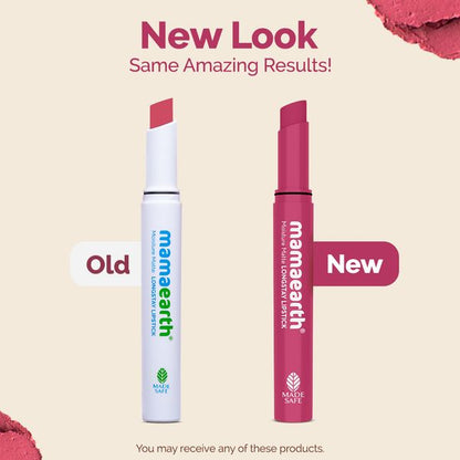 Mamaearth Moisture Matte Long Stay Lipstick Pink Lemonade