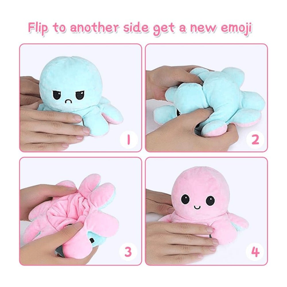 Babique Octopus Sitting Plush Soft Toy