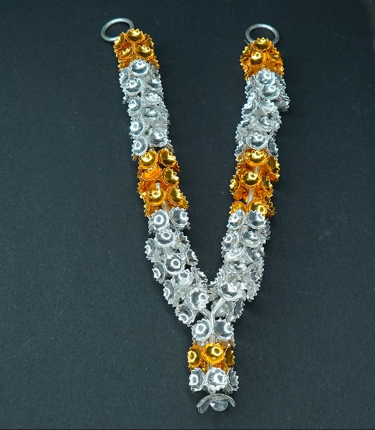Pure Silver Garland Mala