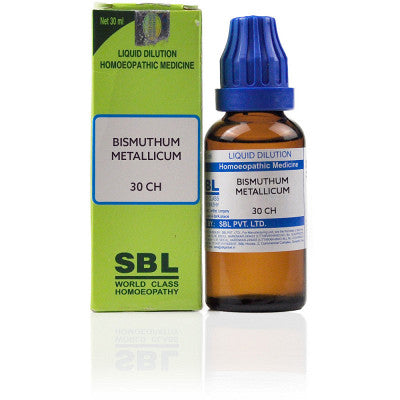 SBL Bismuthum Metallicum Dilution 30 CH