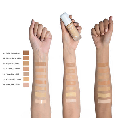 Mamaearth Glow Serum Foundation-Almond Glow 30ml