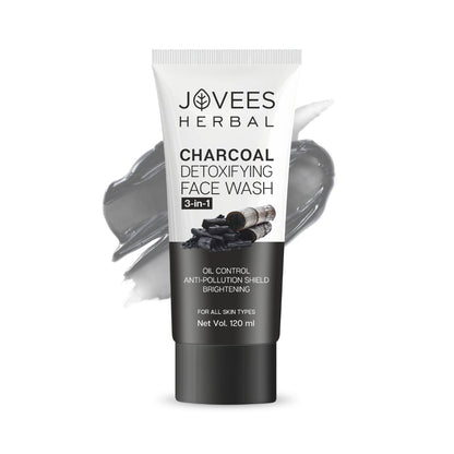 Jovees Activated Charcoal Detoxifying Face Wash