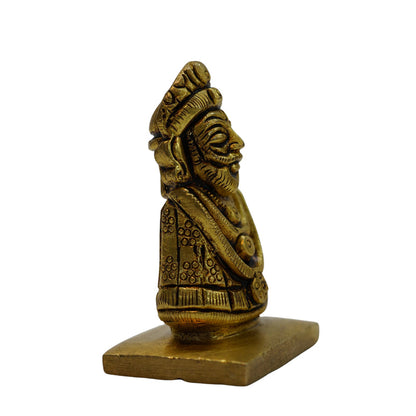 Brass Khatu Shyam Ji Murti 184g