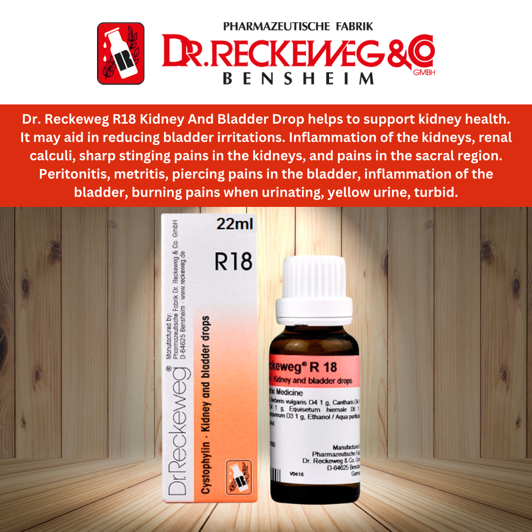 Dr. Reckeweg R18 Kidney and Bladder Drop