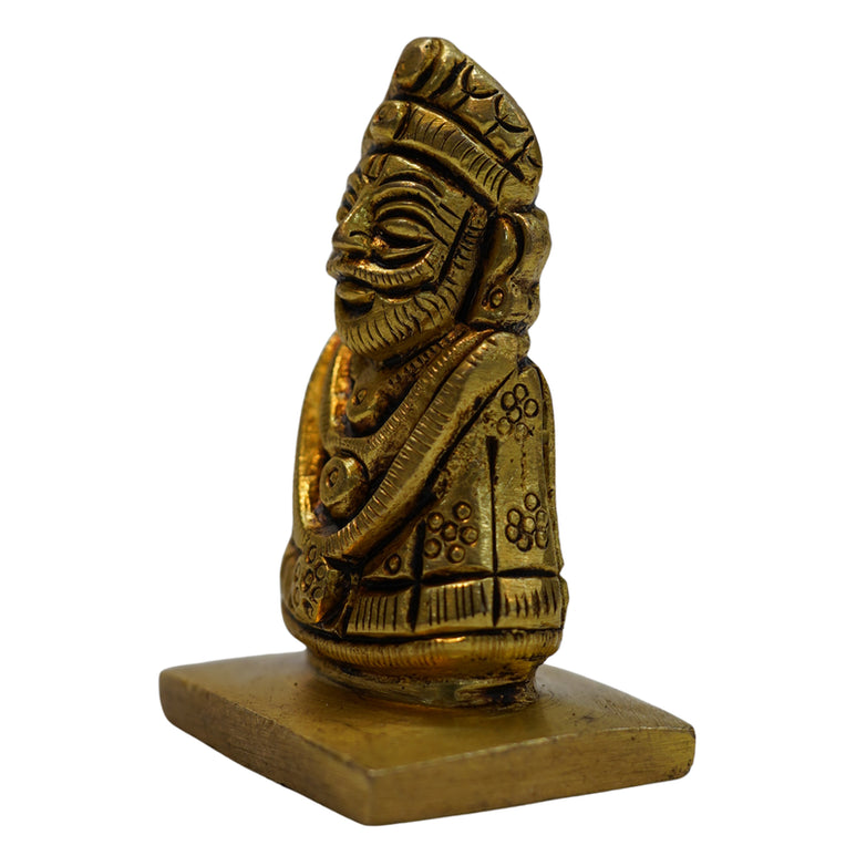 Brass Khatu Shyam Ji Murti 184g