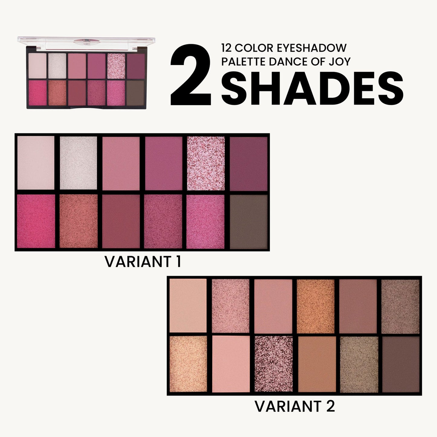 Mars 12 Color Eyeshadow Palette | Dance Of Joy