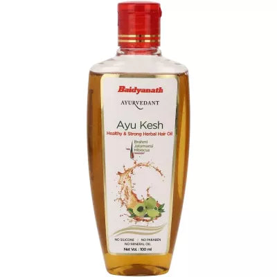 Baidyanath Ayu kesh Healthy and Strong Herbal Hair Oil