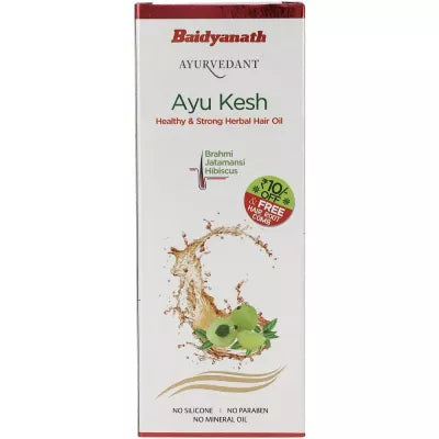 Baidyanath Ayu kesh Healthy and Strong Herbal Hair Oil