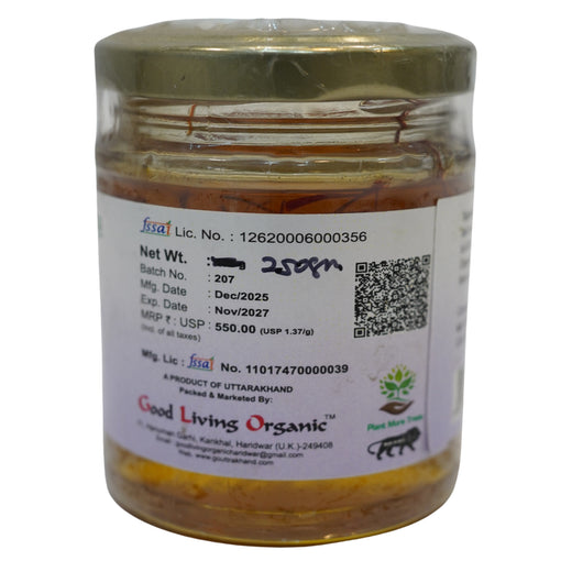 Good Living Organic Signature Saffron Honey