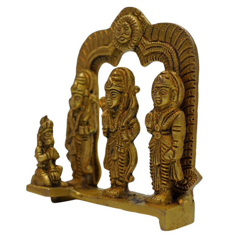 Brass Ram Darbar Idol with Frame 446g
