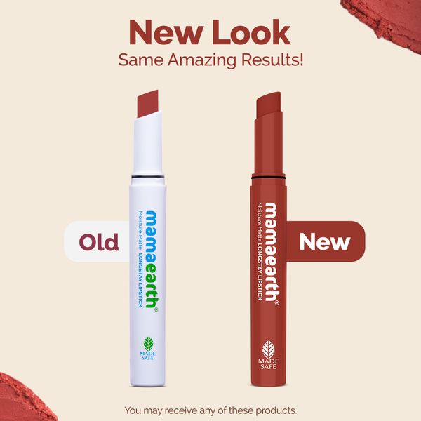 Mamaearth Moisture Matte Longstay Lipstick Citrus Nude