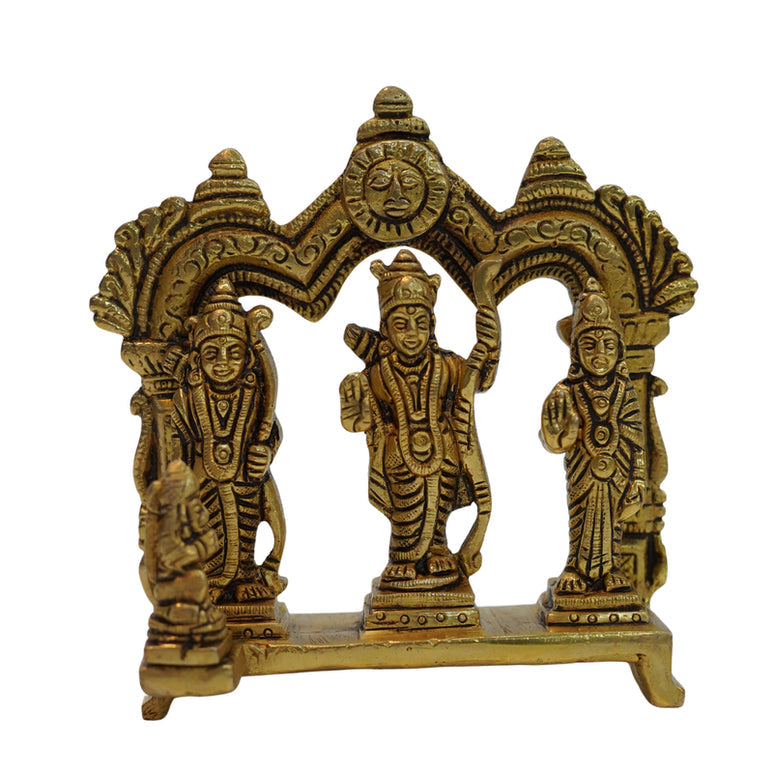 Brass Ram Parivar Idol 628g