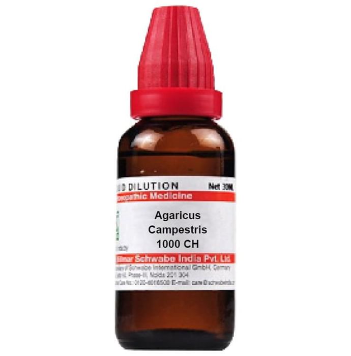 Dr Willmar Schwabe India Agaricus Campestris 30ml - PUSHMYCART