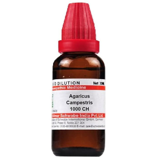 Dr Willmar Schwabe India Agaricus Campestris 30ml - PUSHMYCART