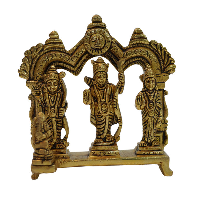 Brass Ram Parivar Idol 628g