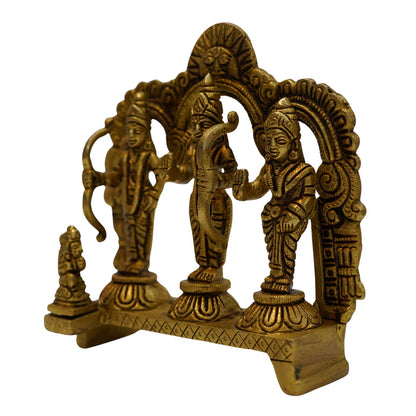 Brass Ram Parivar Idol 822g