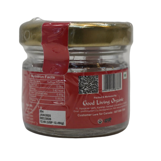 Good Living Organic Kashmiri Saffron