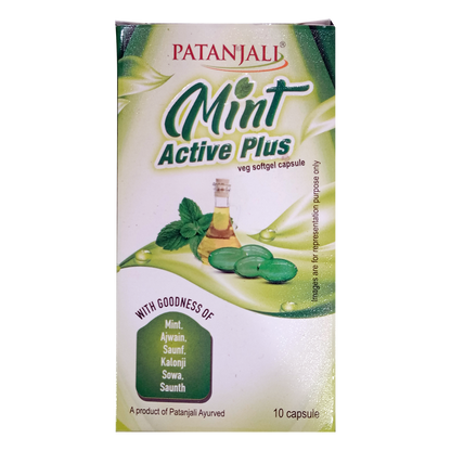 Patanjali Mint Active Plus veg Softgel