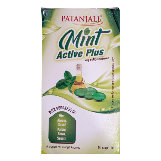 Patanjali Mint Active Plus veg Softgel