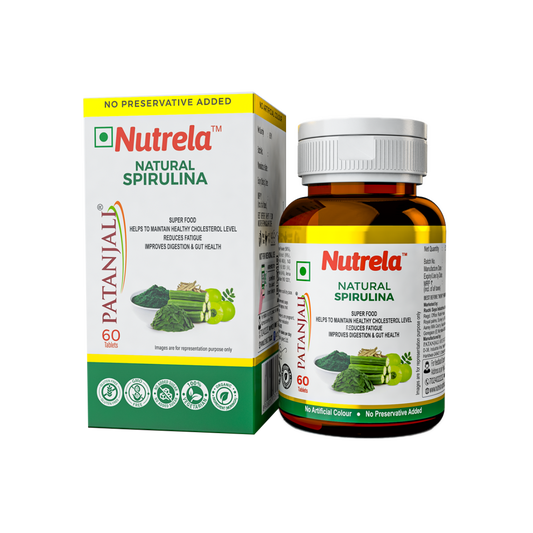 Patanjali Nutrela Spirulina Natural