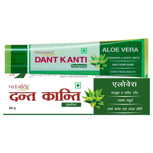 Patanjali Dant Kanti Aloevera Gel Toothpaste