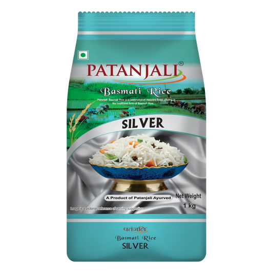 Patanjali Basmati Rice Silver