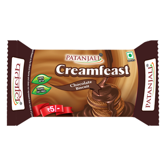 Patanjali Creamfeast Chocolate Biscuits