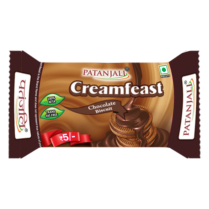 Patanjali Creamfeast Chocolate Biscuit 