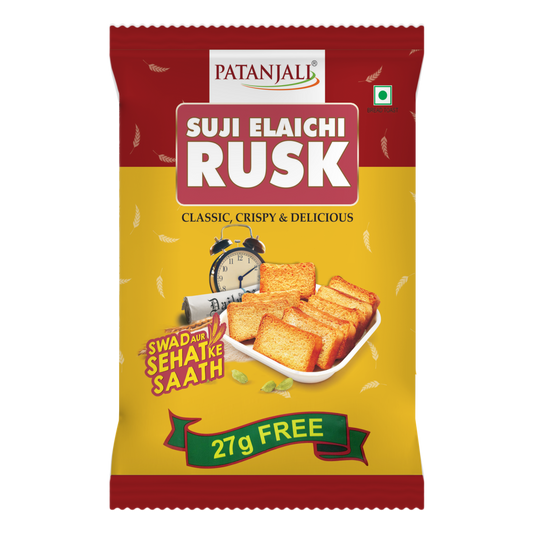 Patanjali Suji Elaichi Rusk