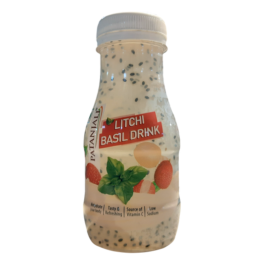 Patanjali Litchi Basil Drink