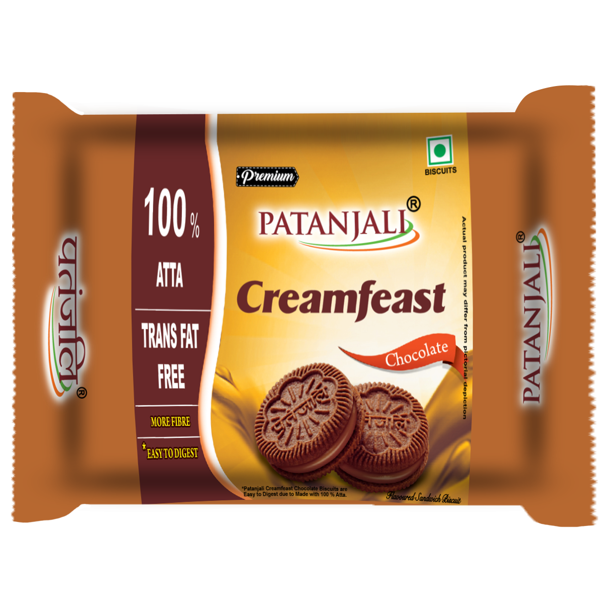 Patanjali Creamfeast Chocolate Biscuit