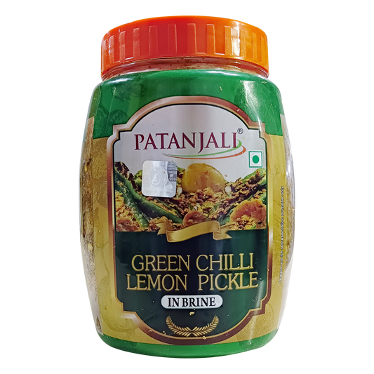 Patanjali Green Chilli Lemon Pickle