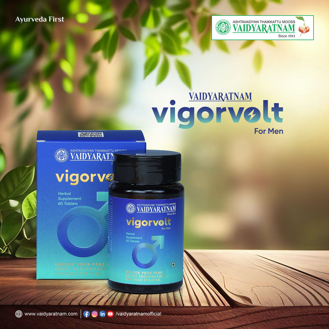 Vaidyaratnam Vigorvolt Tablet 