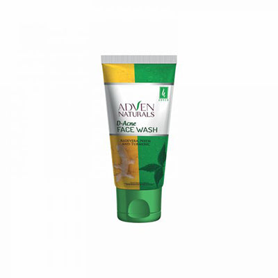 Adven Naturals D-Acne Face Wash With Aloevera | Neem & Turmeric