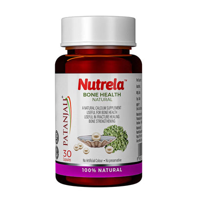 Patanjali Nutrela Bone Health Natural Capsules